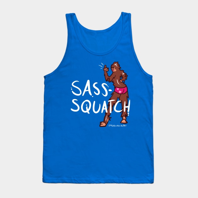 Sassy Sasquatch Tank Top by Neoqlassical